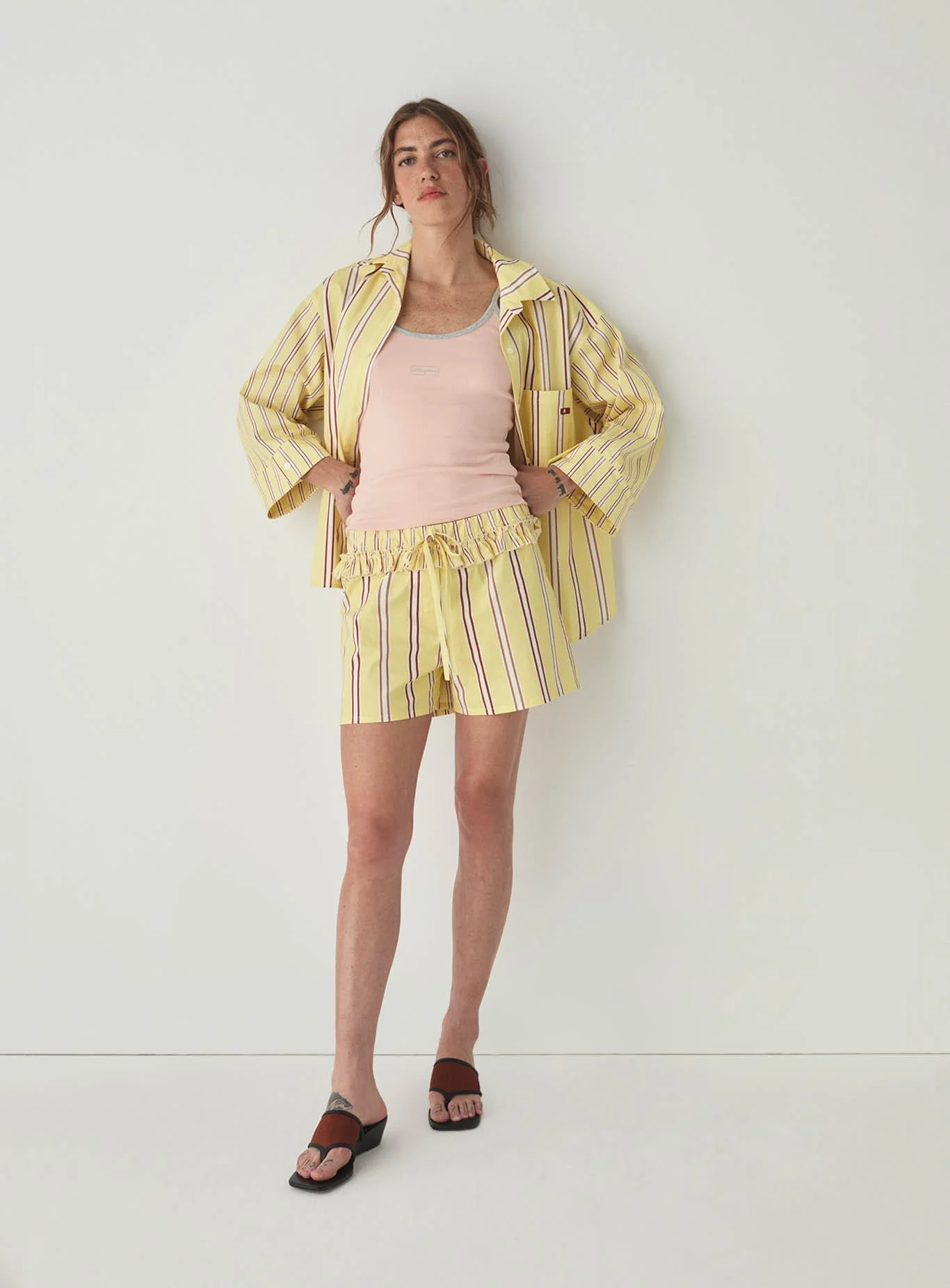 CAOS BUTTER STRIPED SHIRT - Image 5