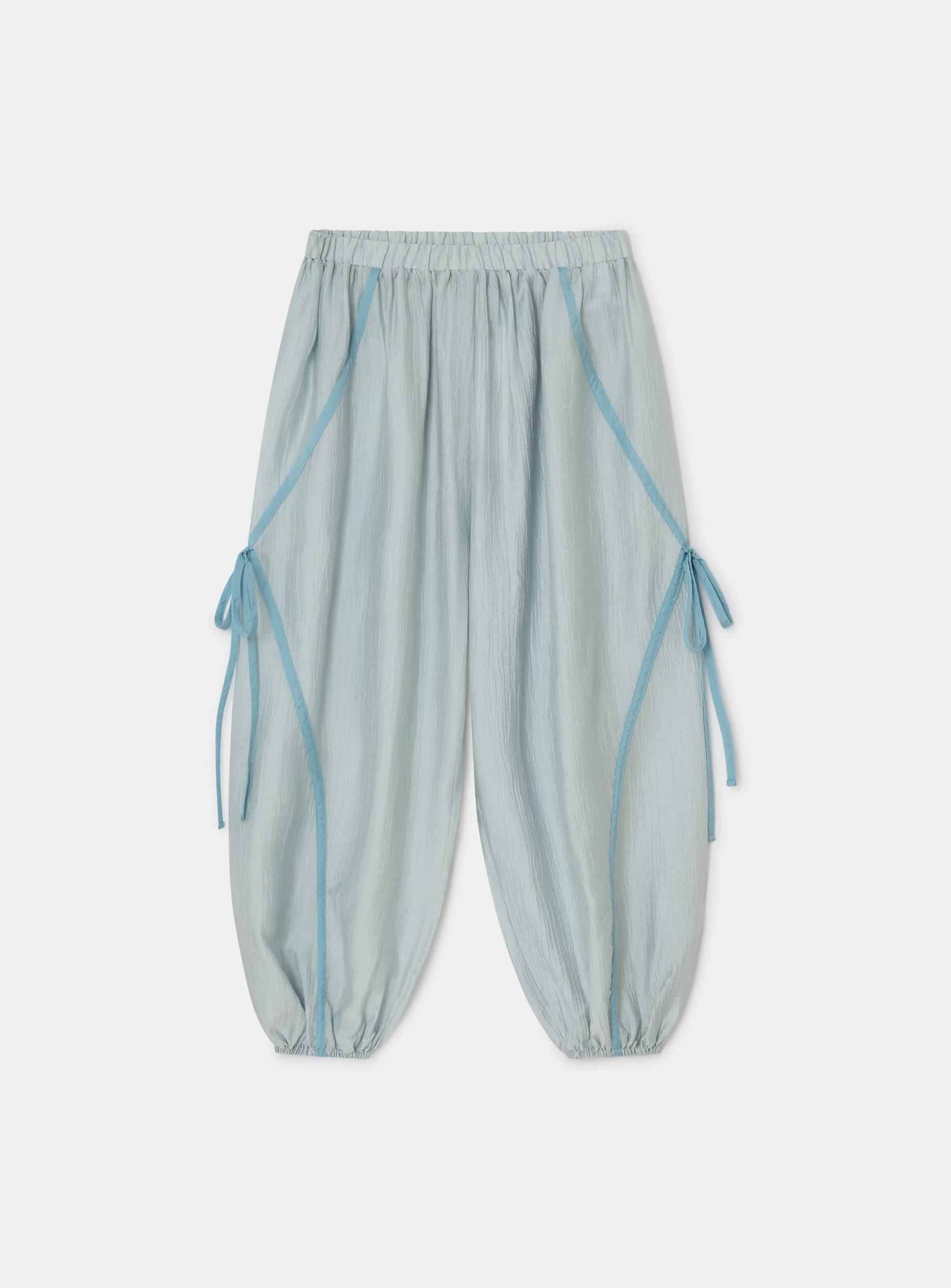 CLOVE BLUE BALLOON PANTS - Image 6