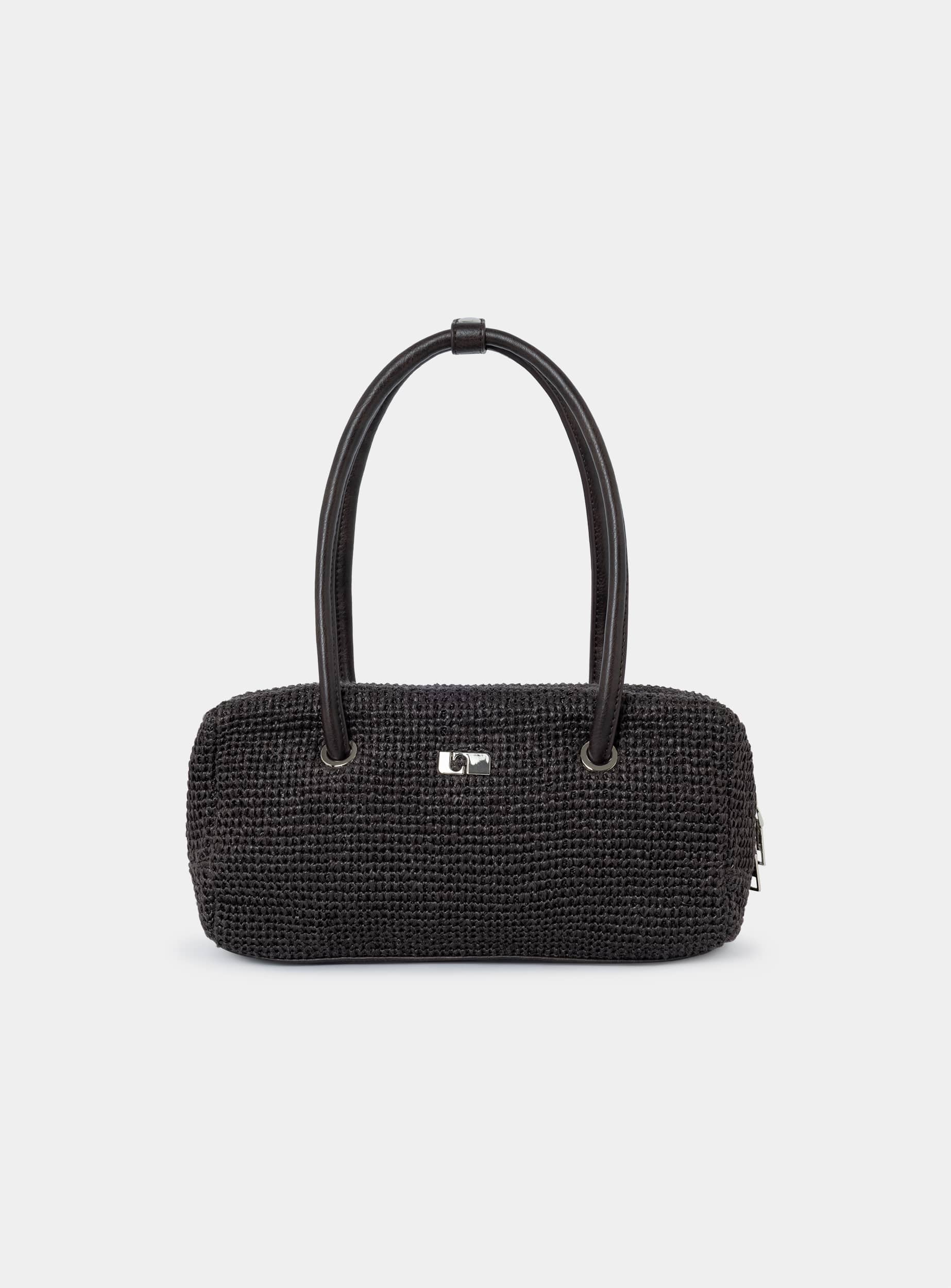JODIE RAFFIA BROWN BAG
