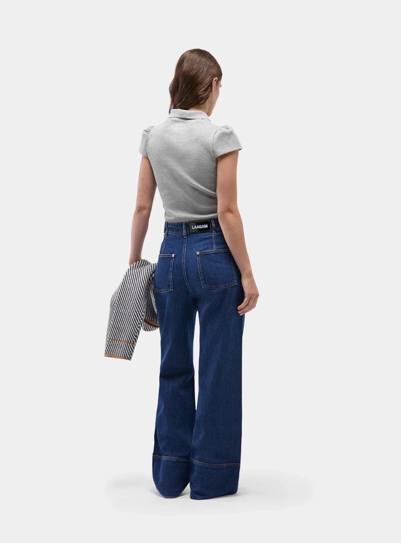MOLLY DARK DENIM JEANS - Image 5
