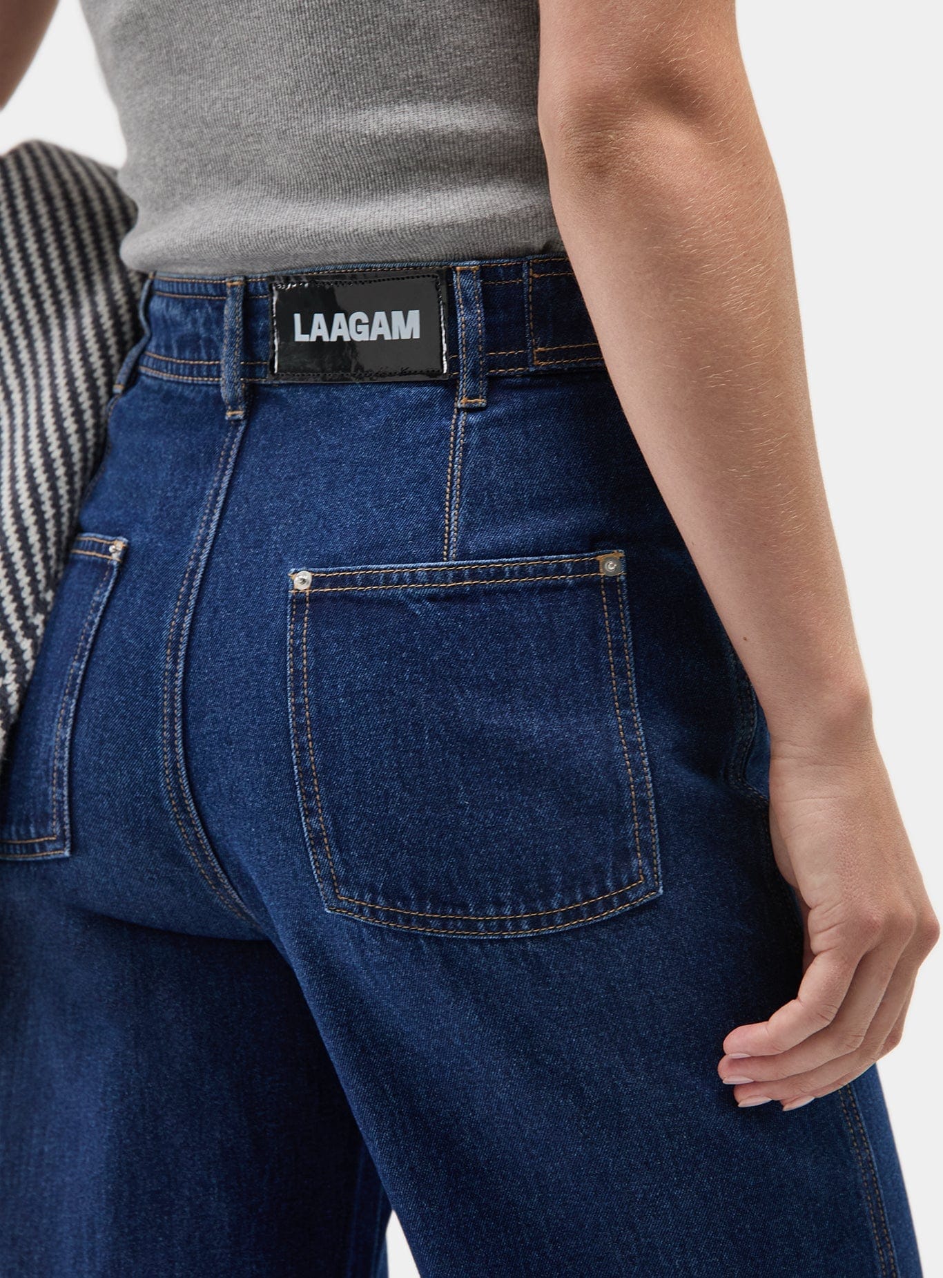 MOLLY DARK DENIM JEANS - Image 7