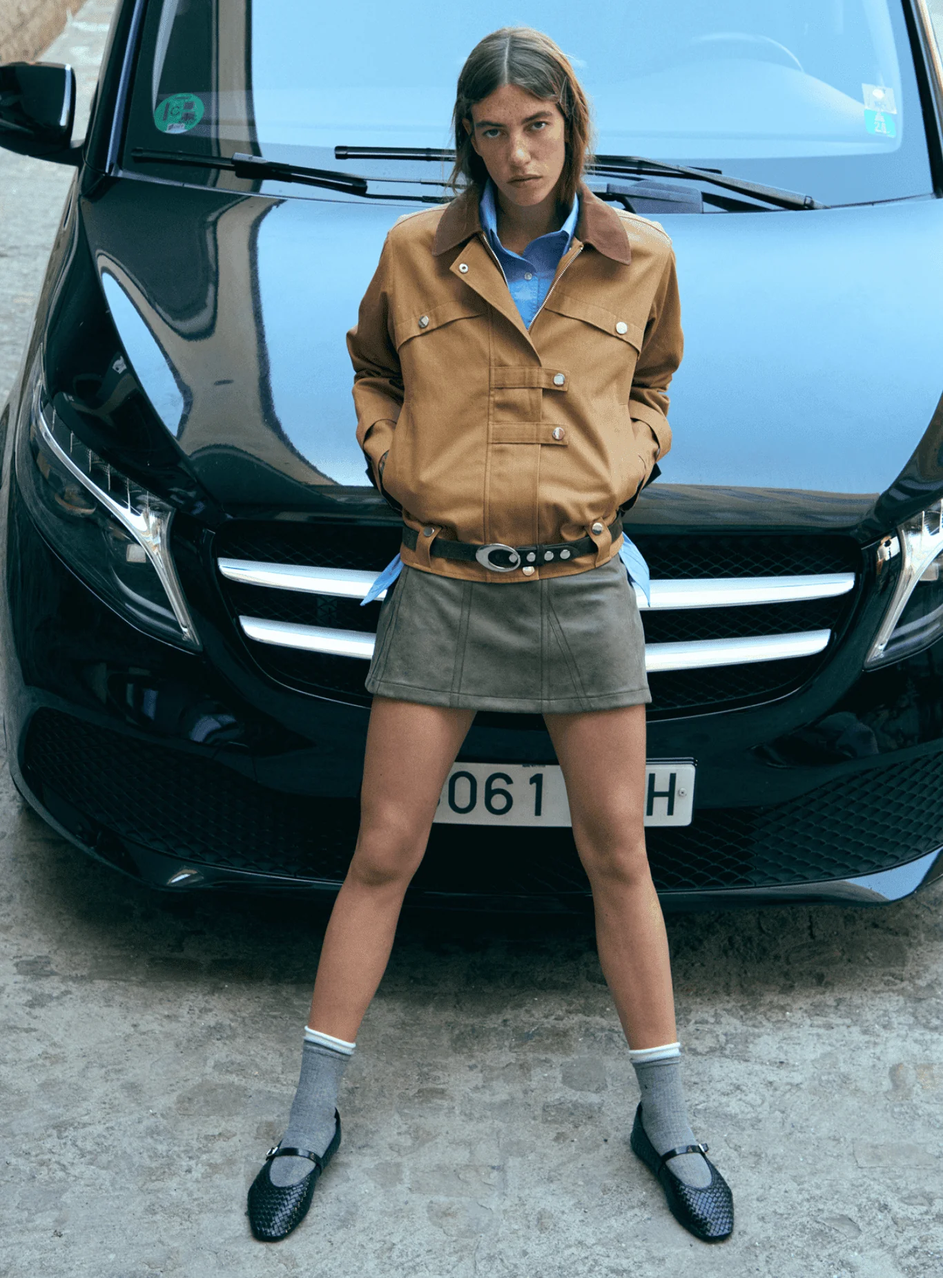 NEXA SERGE CAMEL JACKET - Image 4